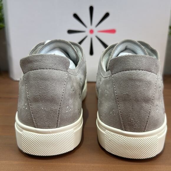 Isaac Mizrahi Live Faux Suede Lace-Up Sneaker Size 7 - Picture 5 of 9